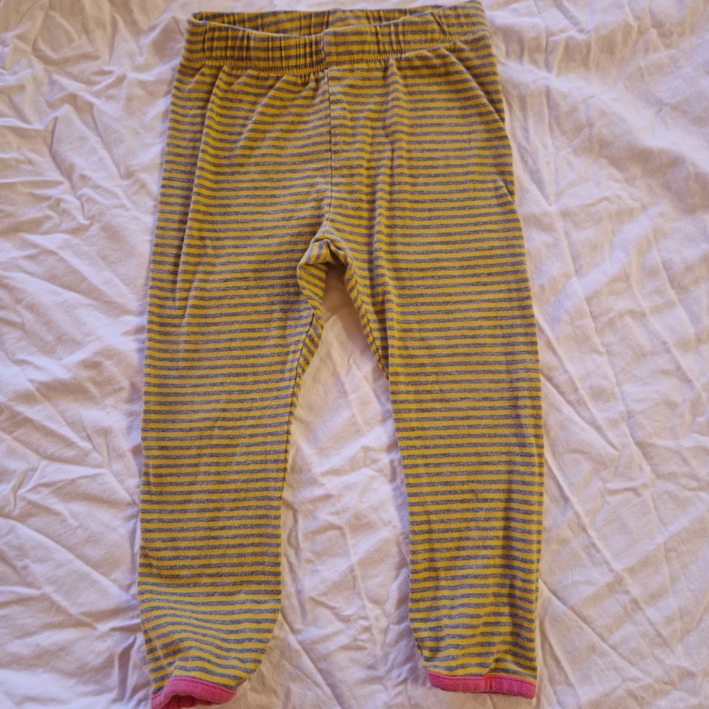 Buxur röndóttur. Gular s:86