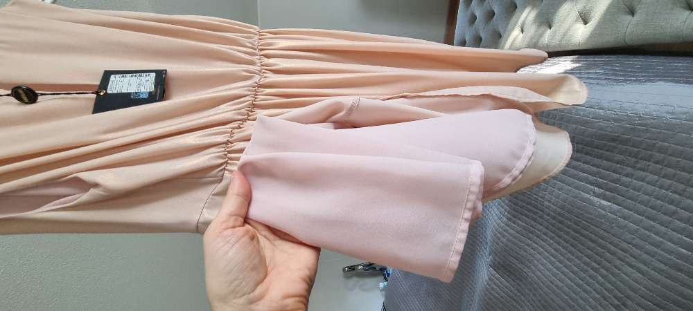 UUSI rosegold coctailmekko, S