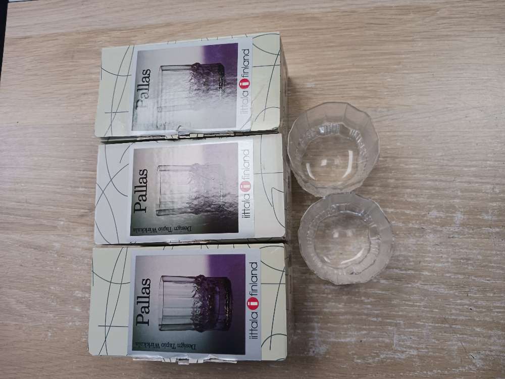 Iittala pallas lasit 6kpl