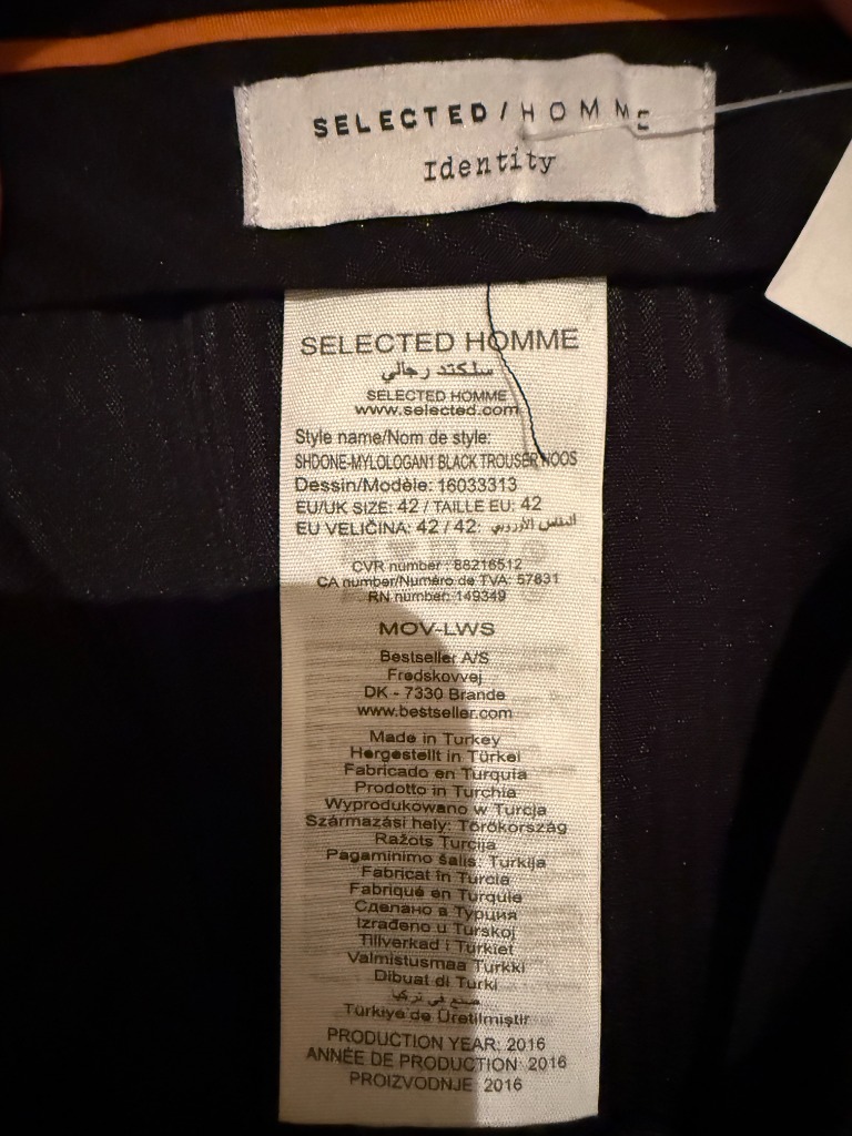 Selected homme housut 42