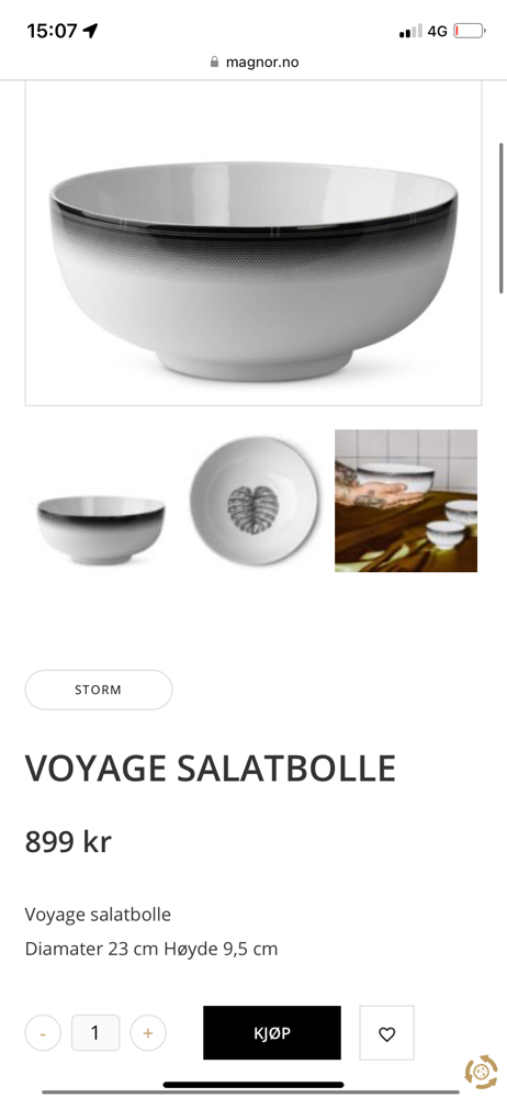 Voyage salatbolle Magnor