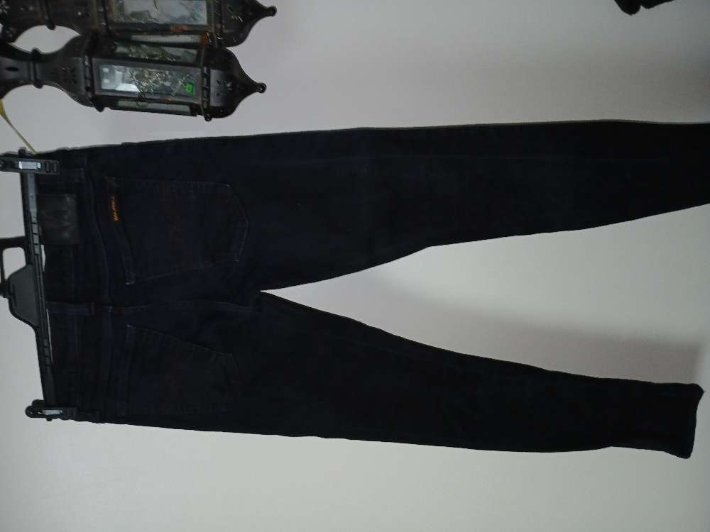 Mustat strets farkut,Nudie Jeans co.M/L