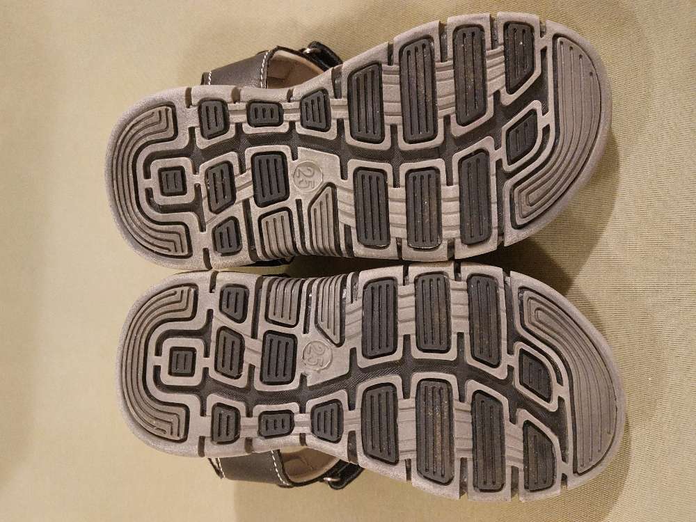 Sandalar st 25 bláir/gráir