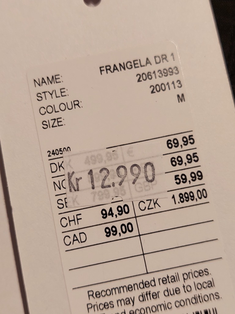 Nýr Fransa kjóll M