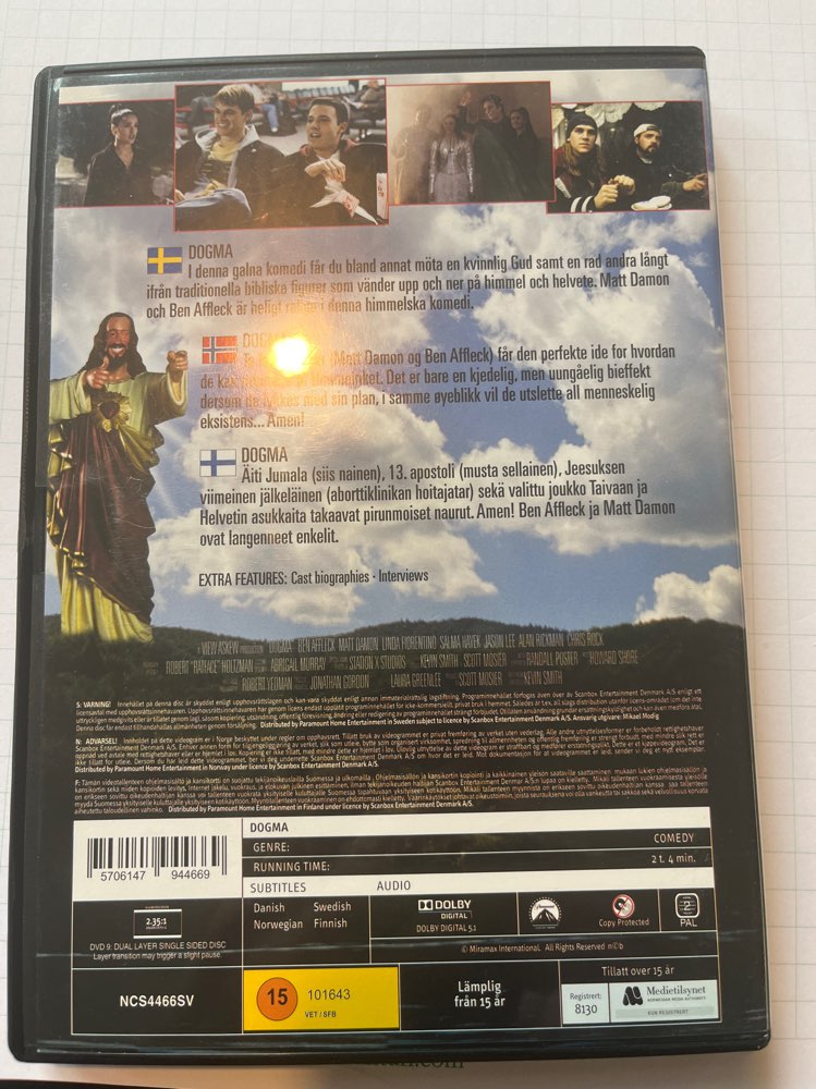 Dogma/DVD