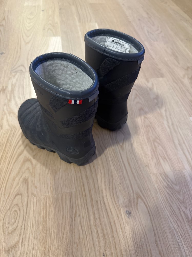 Fòret gummistøvler
