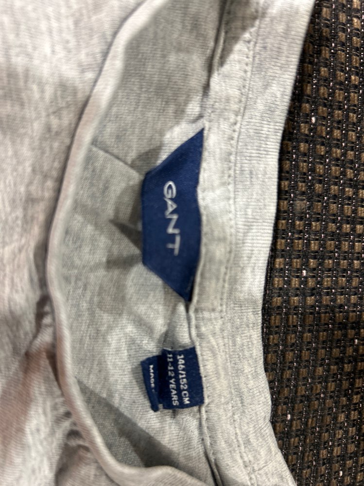 Grå Gant t-shirt str 11-12