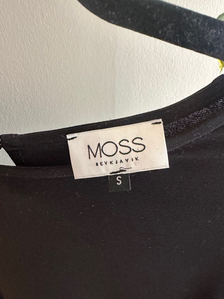 Moss kjóll - S