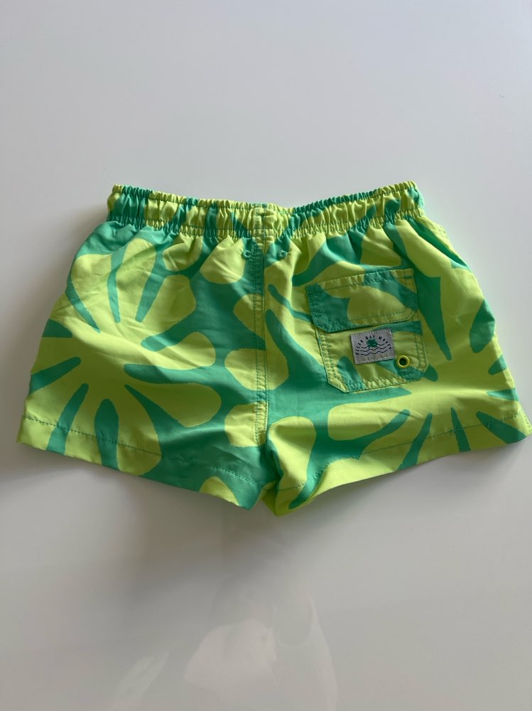 Zara swim shorts green 120cm