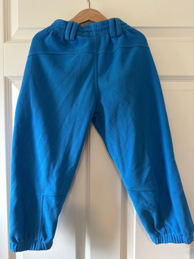 God og tykk fleece bukse str 5år