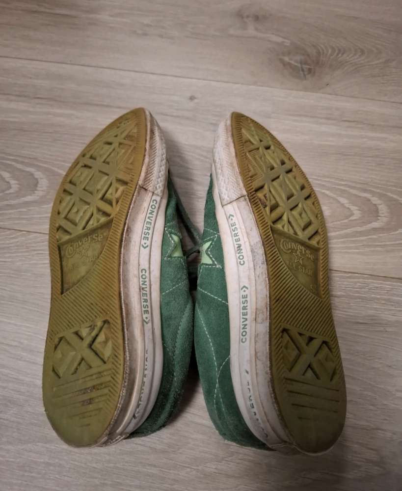 Grønne Converse