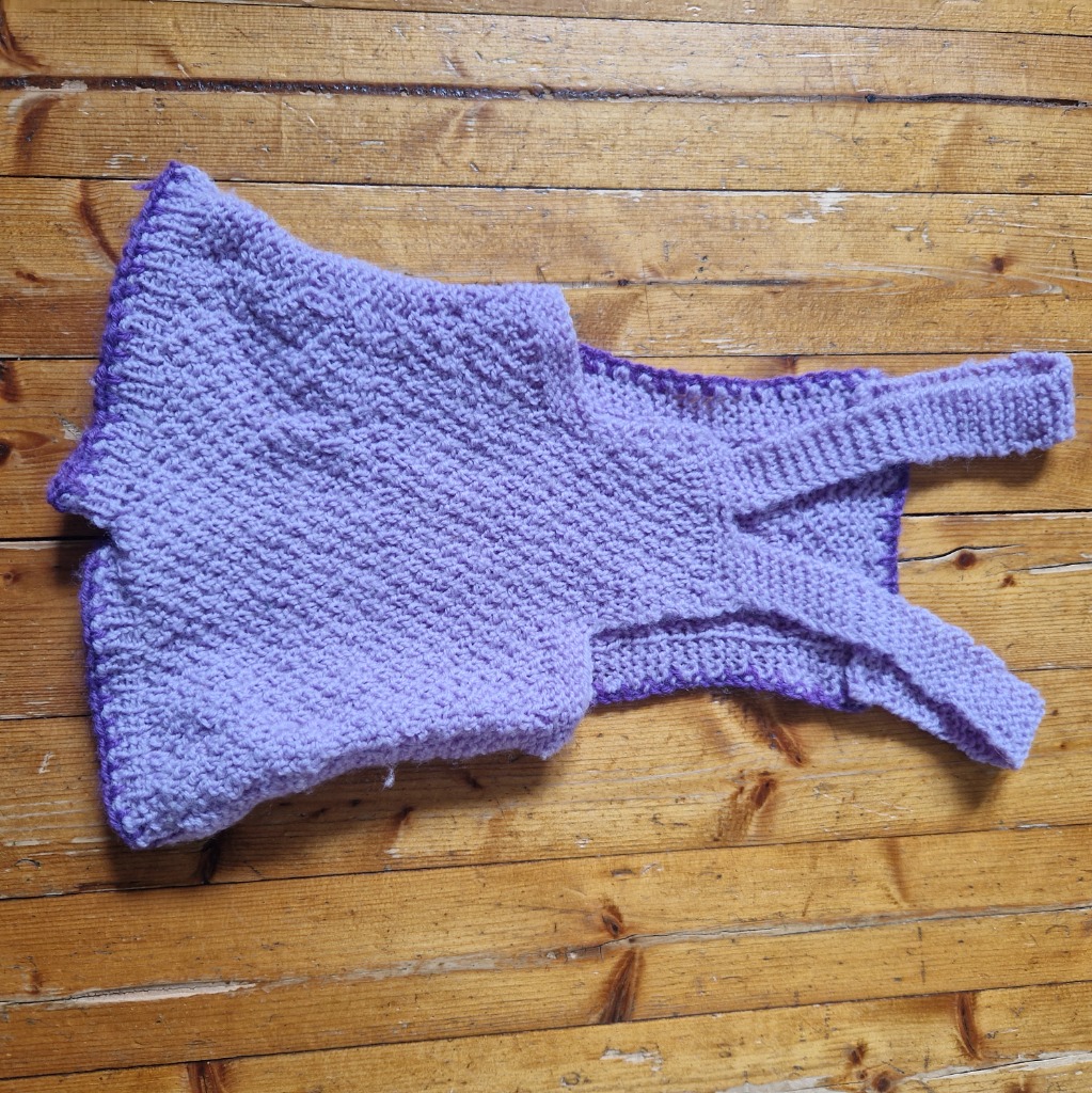 str 74/80 Hjemmestrikket seleshorts