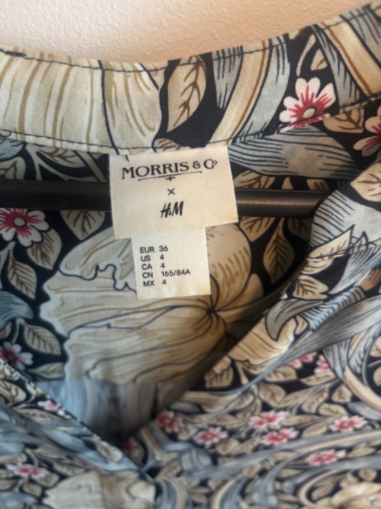 HM x William Morris tunika 36