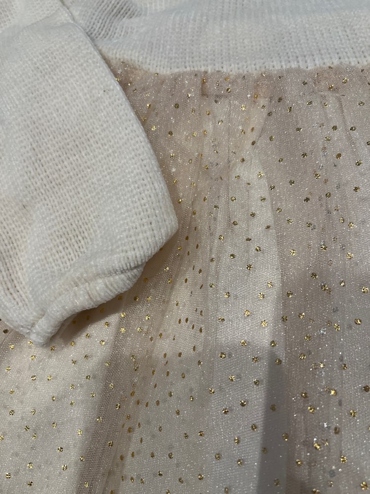 Hm kjóll hvítur St 122/128