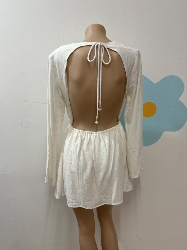 Size 8 Playsuit BNWT - White