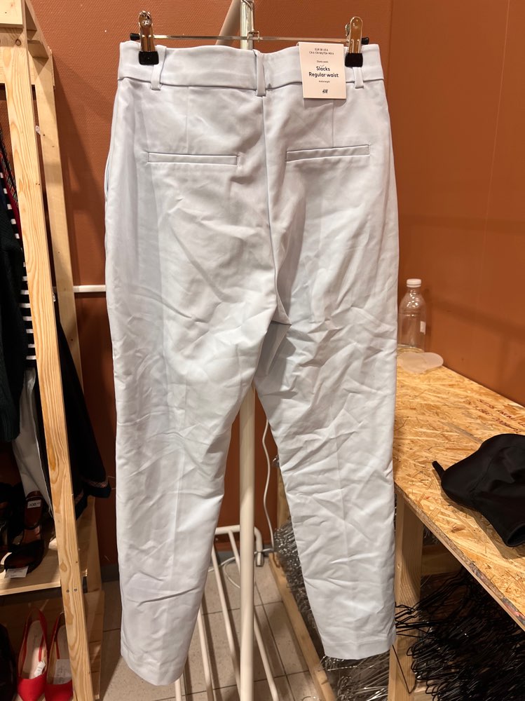 Lyseblå bukse - H&M