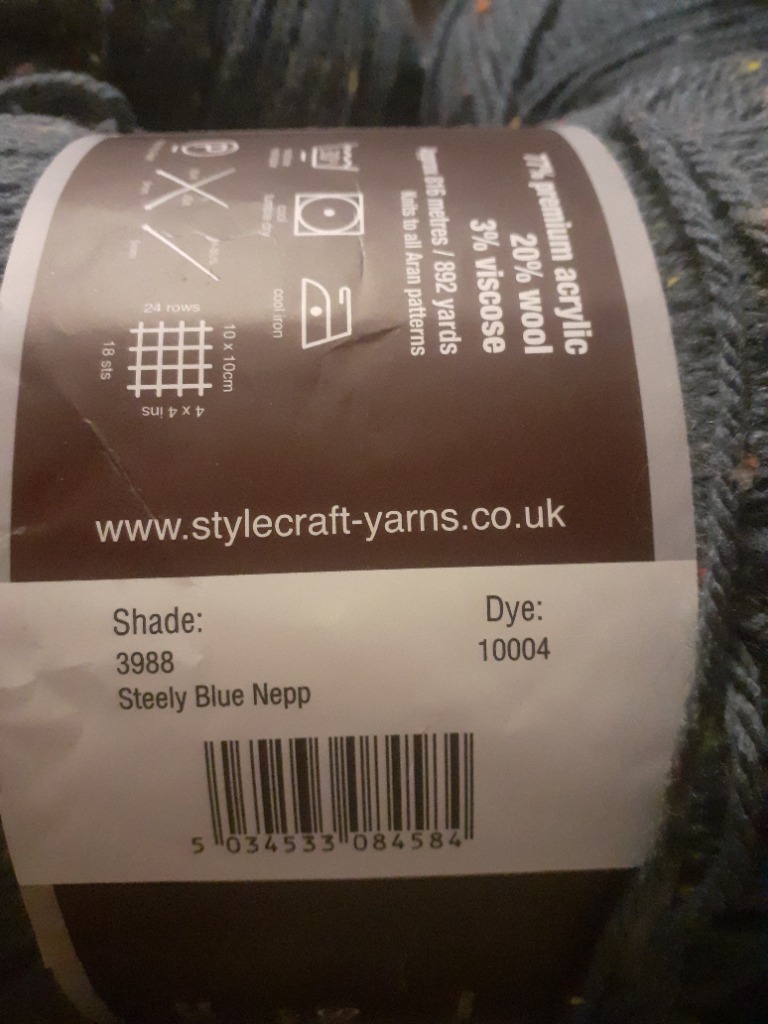 3 x Stylecraft garn 400g