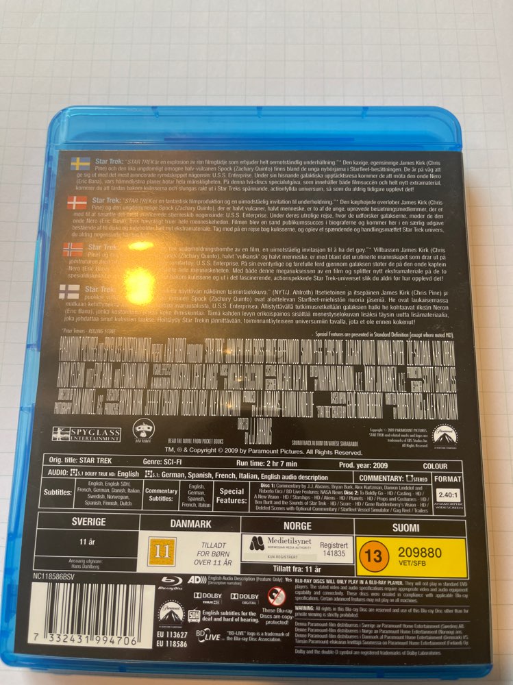 Star Trek/Blu-Ray