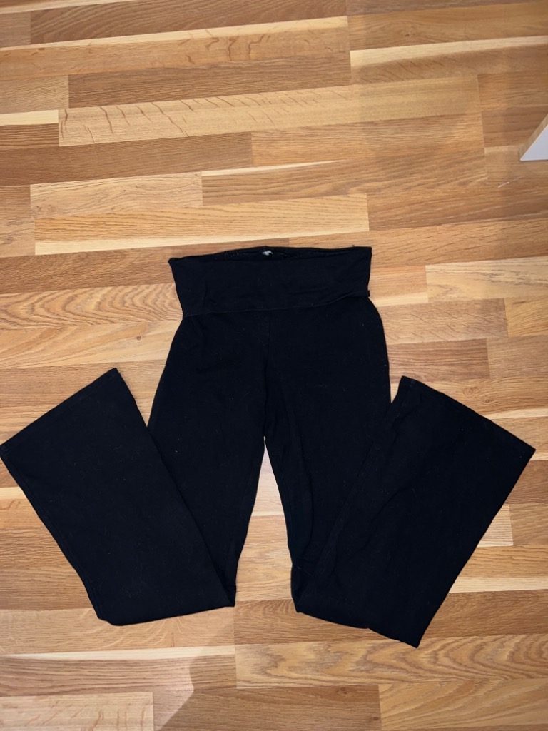 Svart yogapants