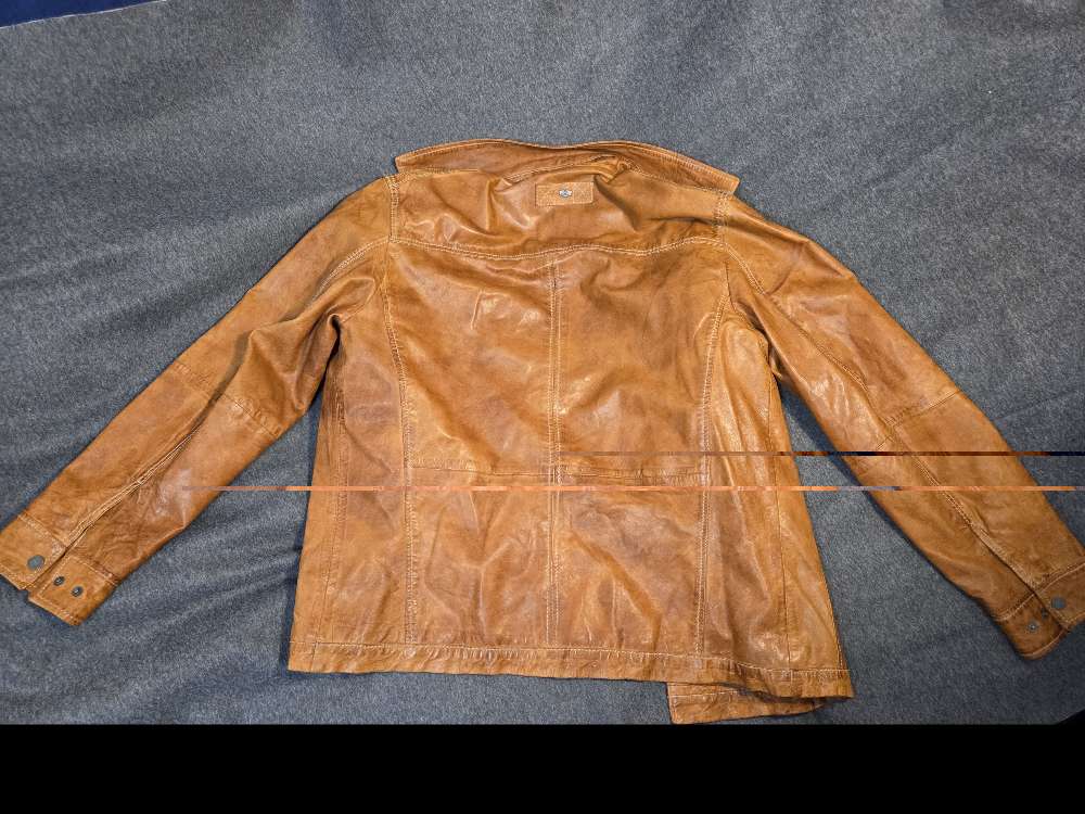 Trapper ruskea nahkatakki