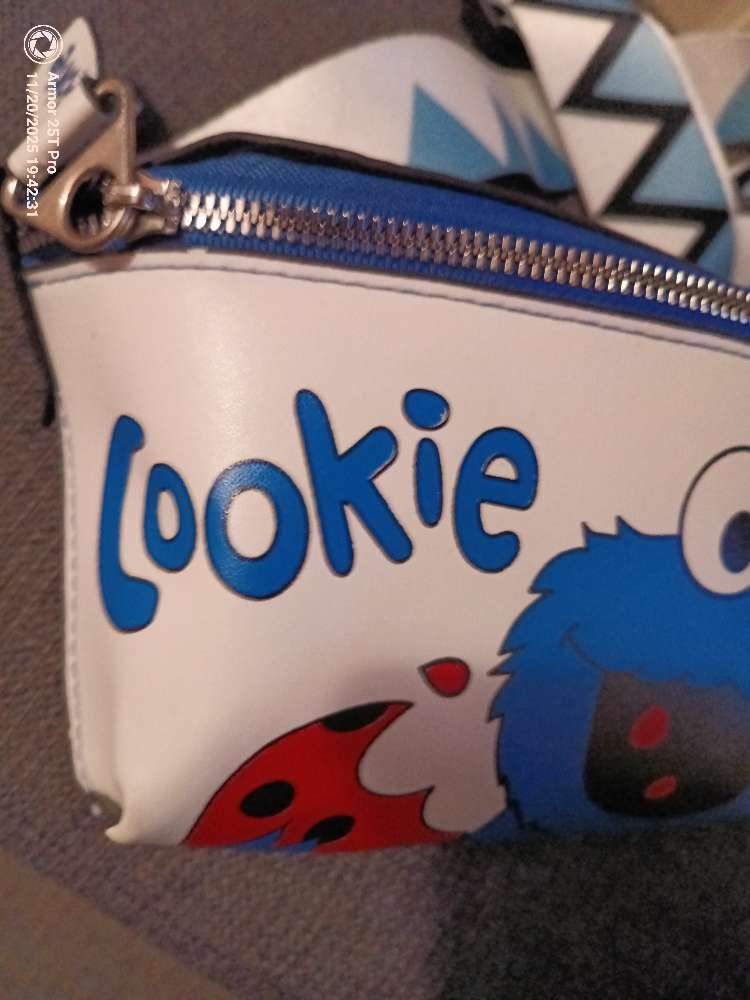 Cookie monster mittistaska