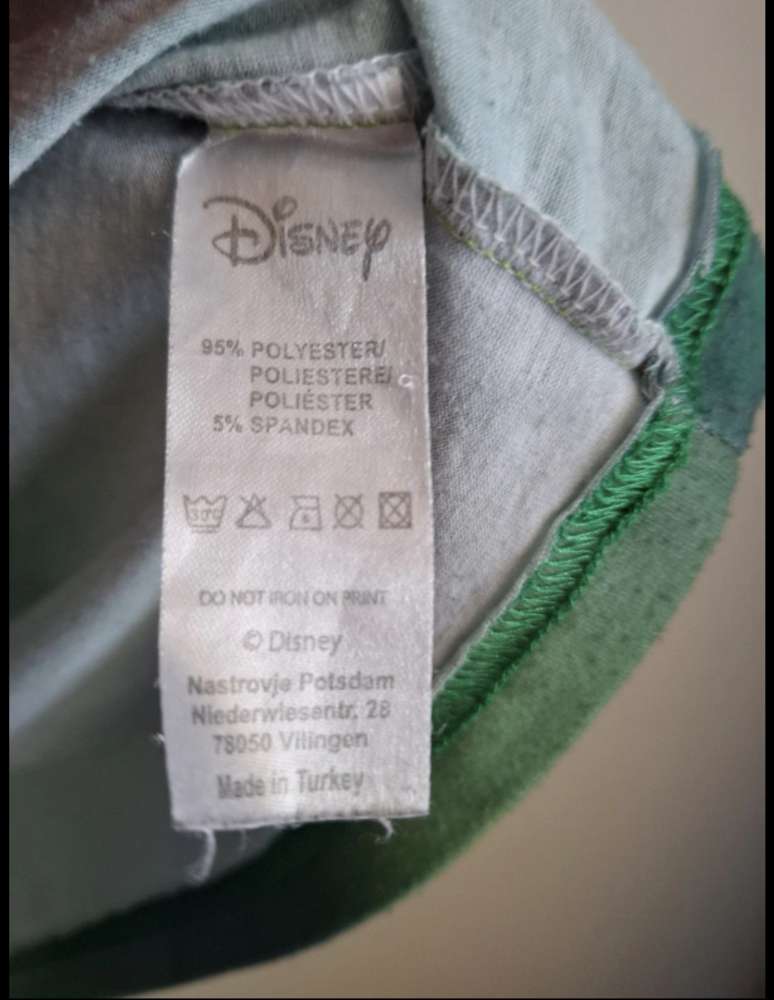 Disneyn vihreä pahatar paita M