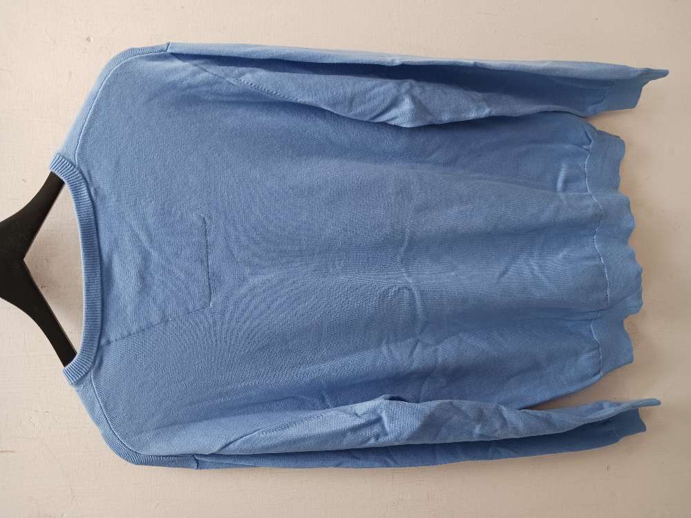 Bison sininen neulepaita M