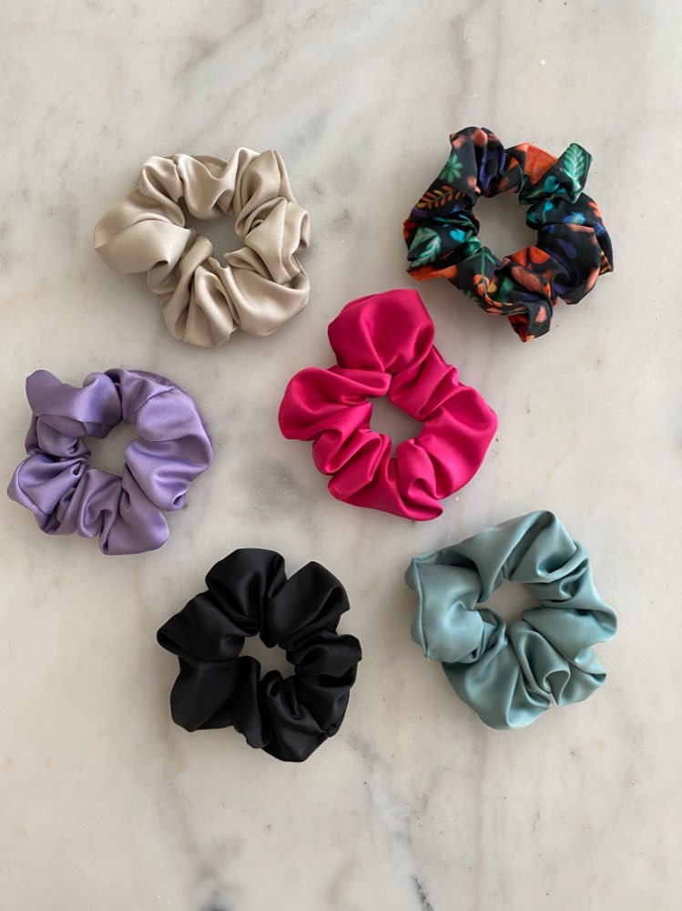 Scrunchie: fuksia