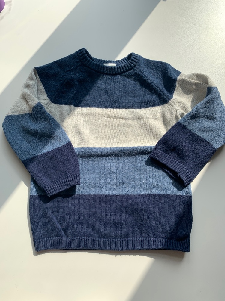 H&M stribet sweater  80