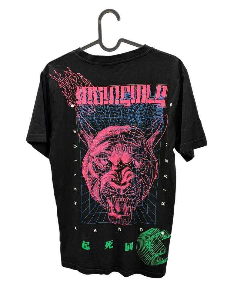 Unisex Cropp musta t-paita, S