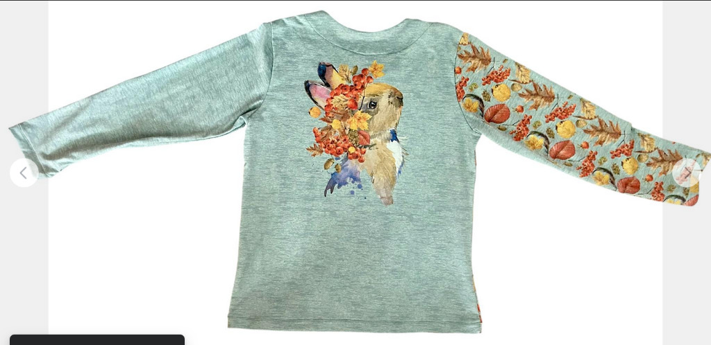 Uusi Lehdet ja pupu paita, koko M