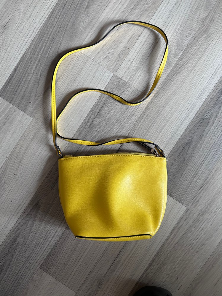 Retro gul veske