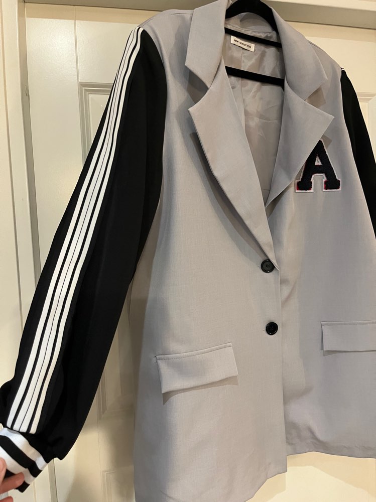 Harmaa bleiseri XL uusi