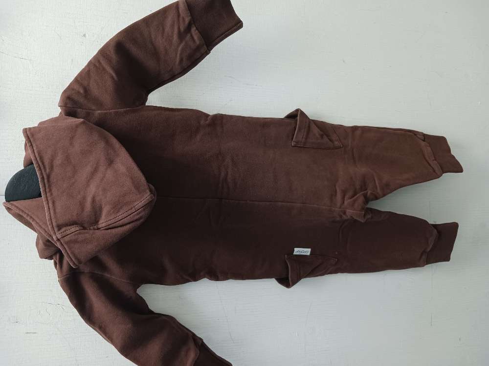 Gugguu ruskea haalari 86cm