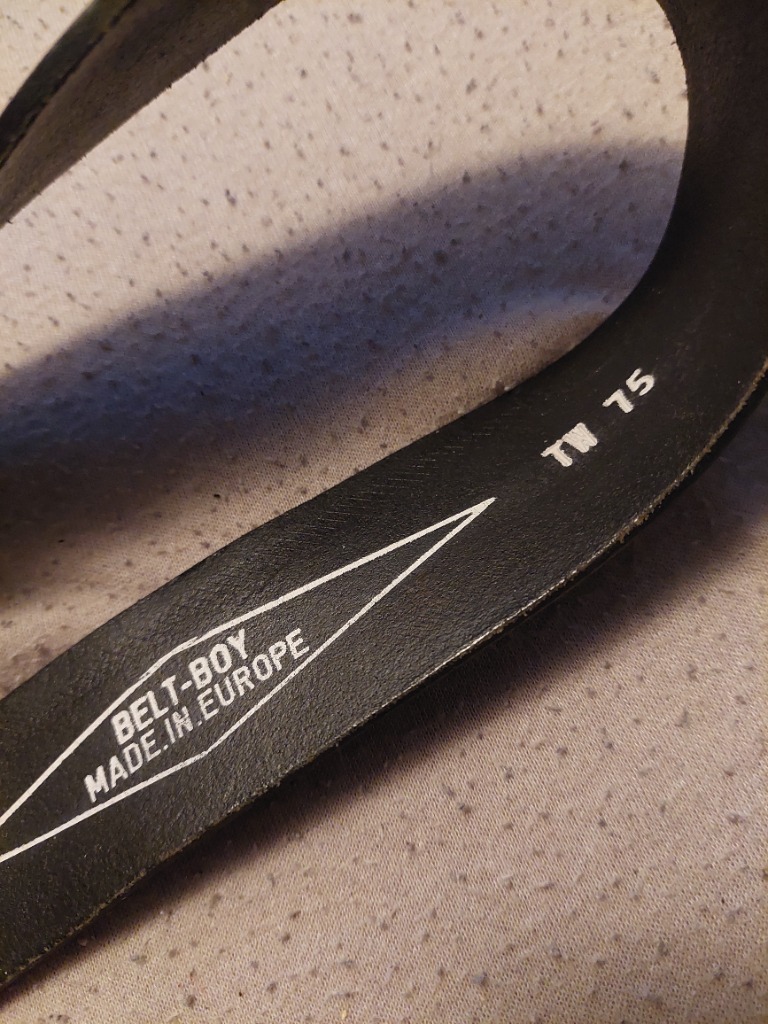 Belt-Boy svart belti 75