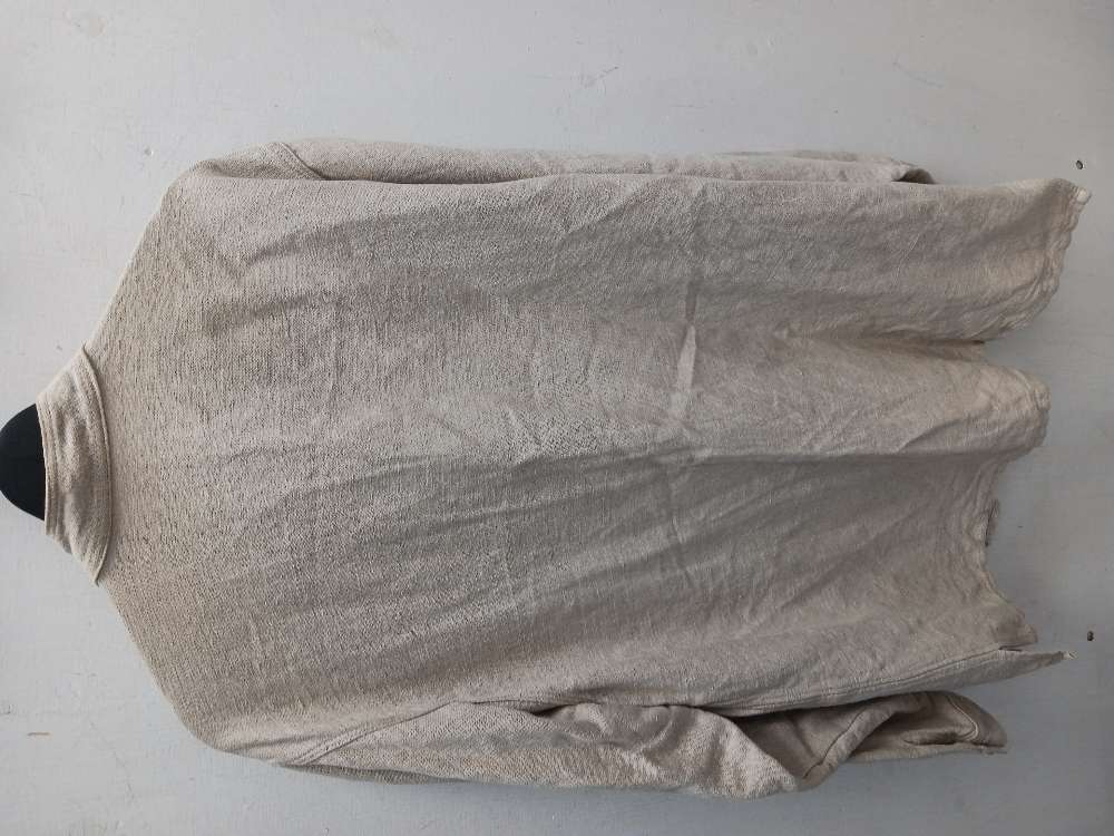 Vaalea pellavasekoitepaita XXL