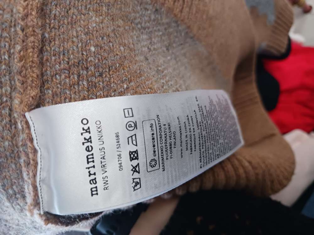 Marimekko unikko neule XS