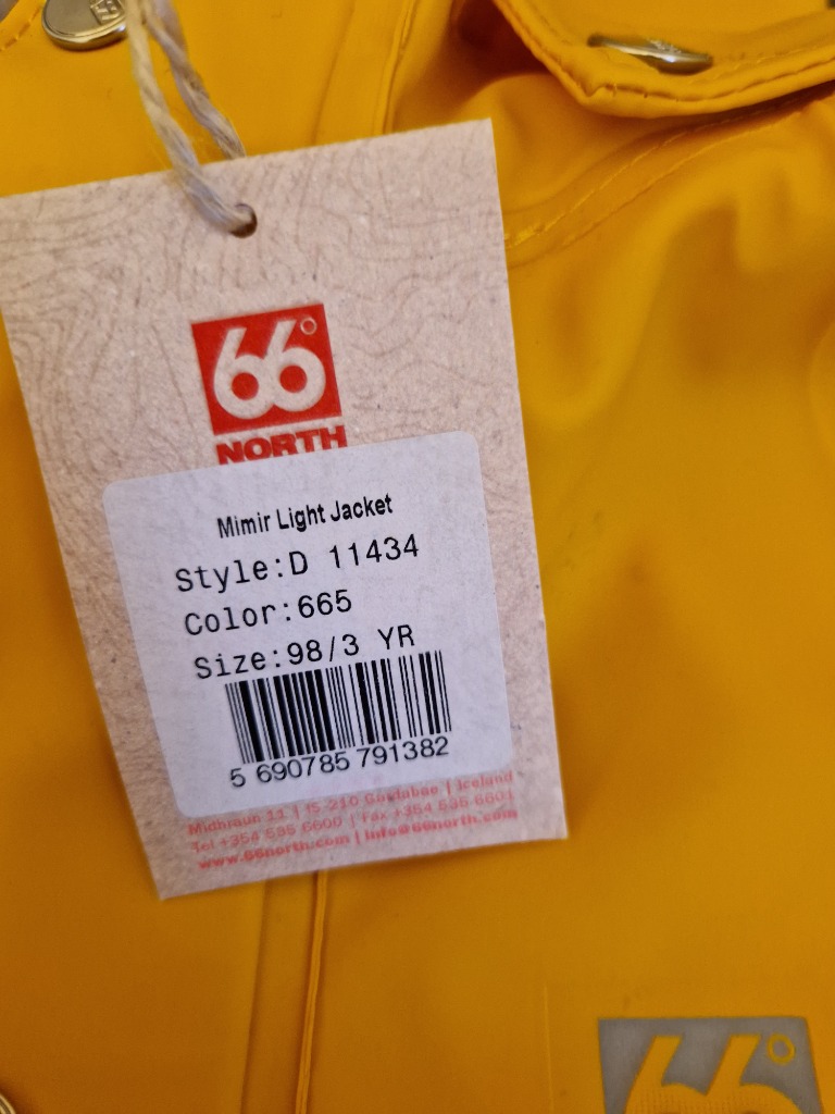 66 regbuxur og jakki stærð 98/3 ára nýtt