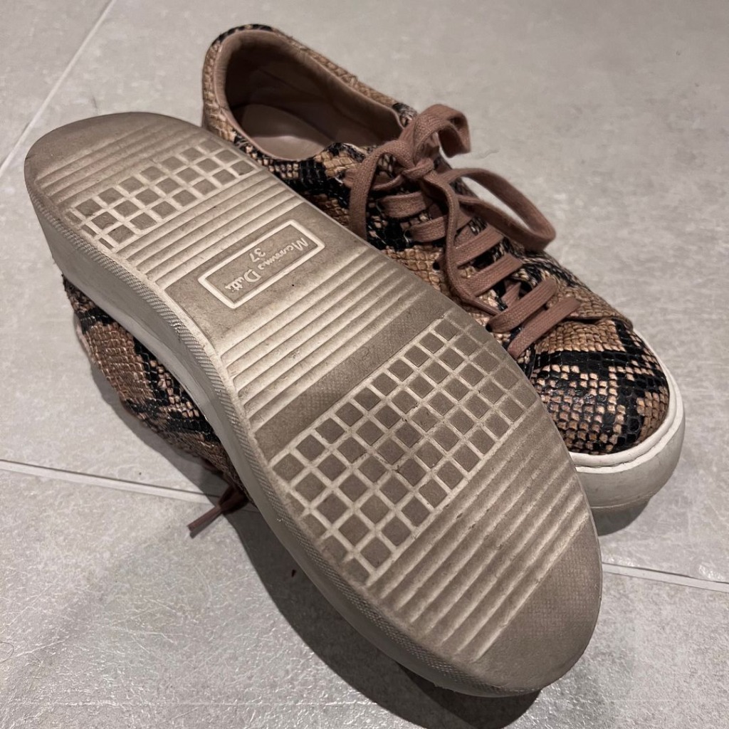 Massimo Dutti - Slangemønster sneakers