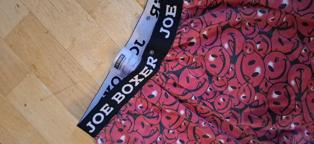 Joe Boxer st. L rauðar buxur