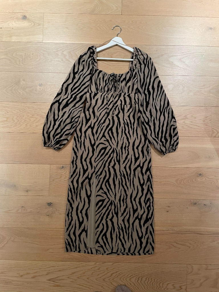 Zebra kjole