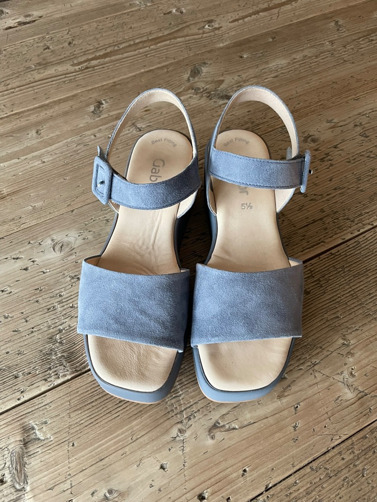 Gabor sandaler str 7,5 38-38,5