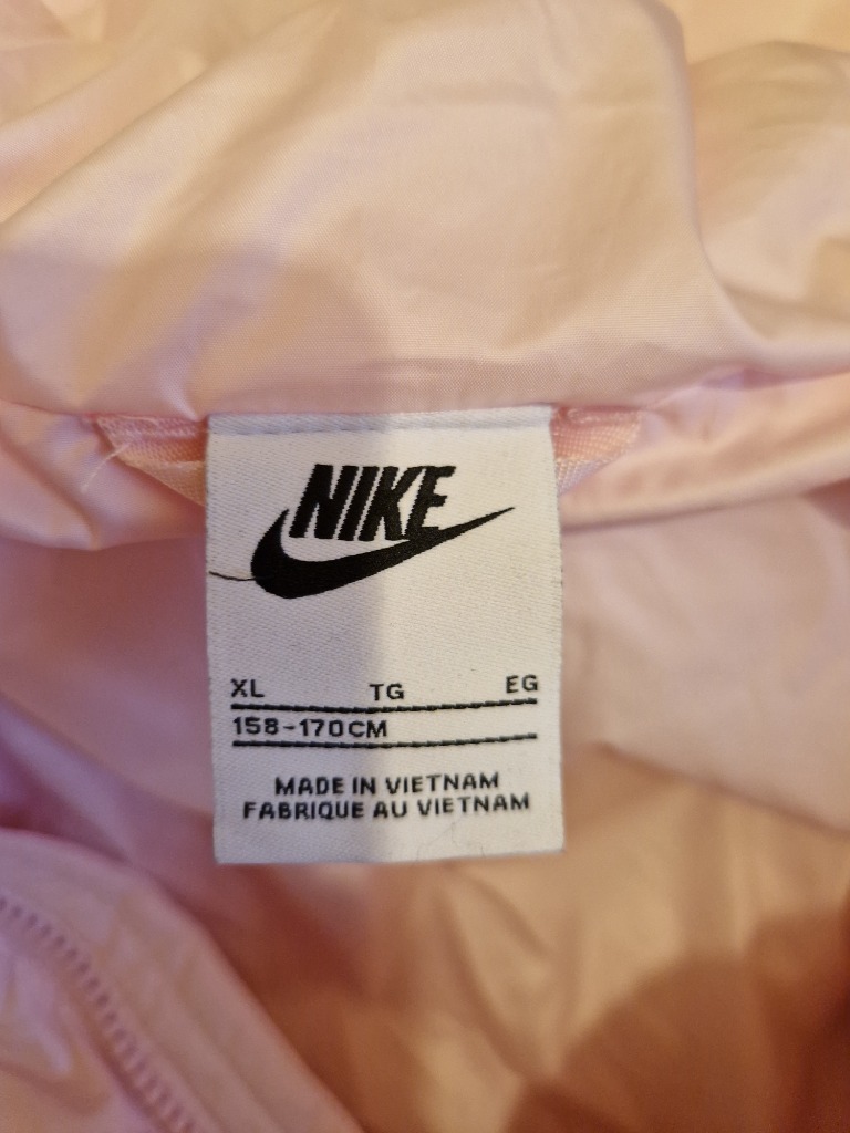 Nike úlpa NÝ baby bleik 