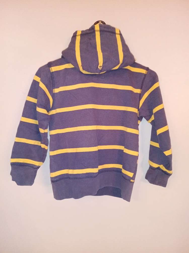 Gul og blá peysa LOOG. St 122/128