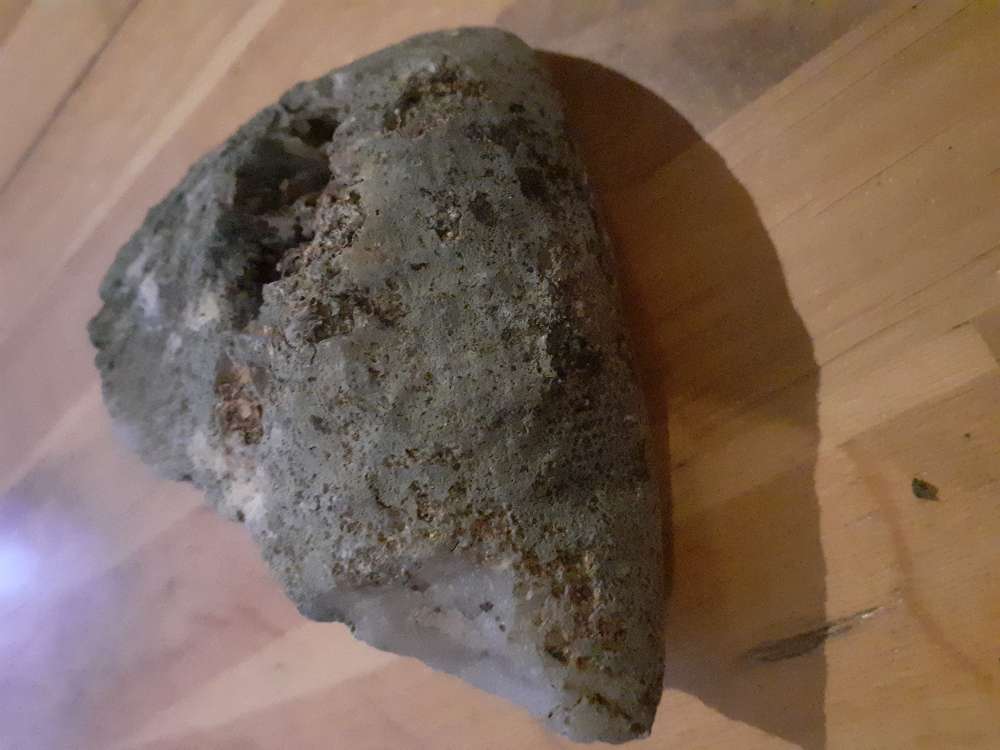 Grænn kristal steinn ca 10cm