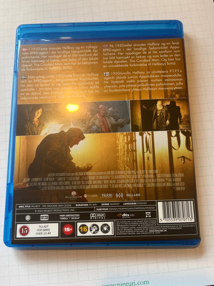 Hellboy The Crooked Man/Blu-Ray