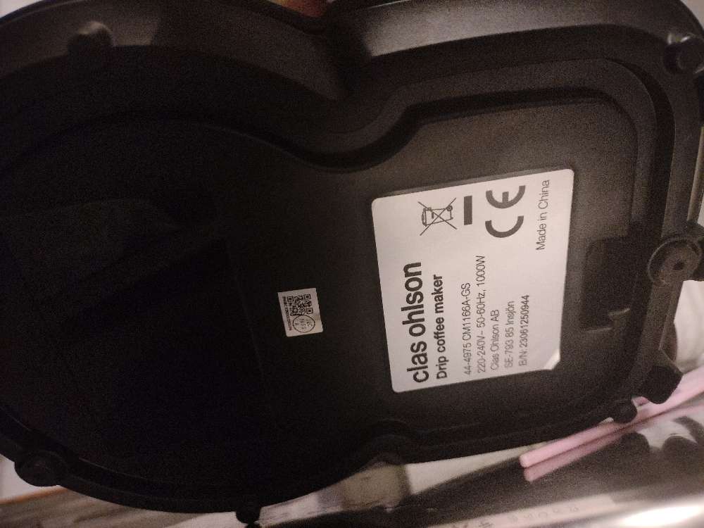 Kahvinkeitin Clas ohlson