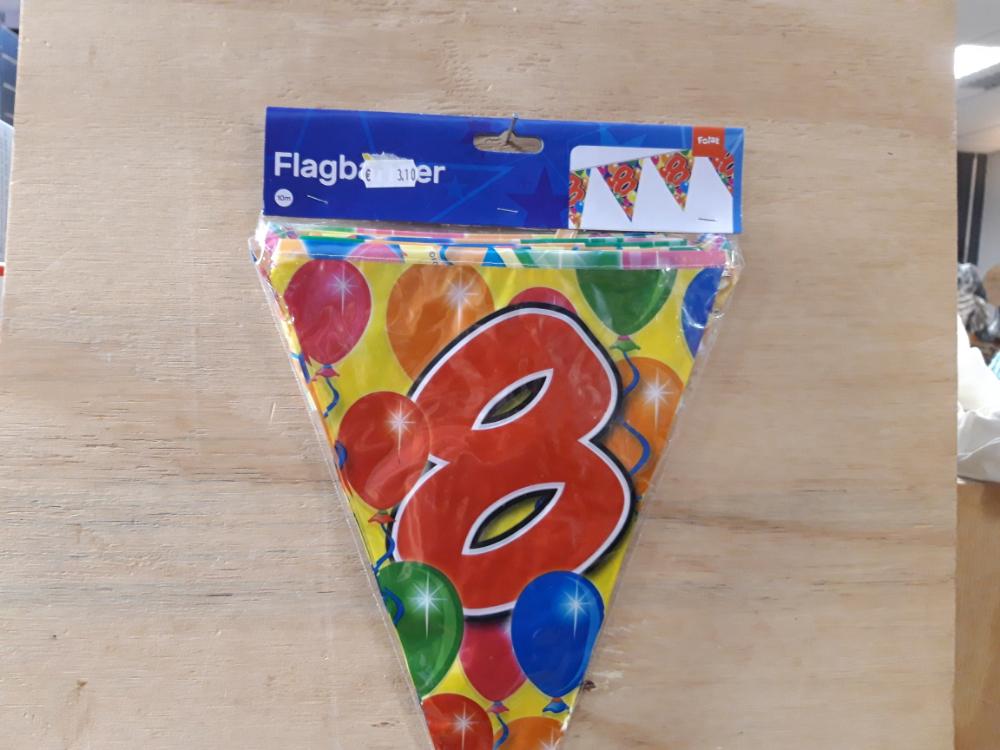 Vlaggenlijn balloon 8