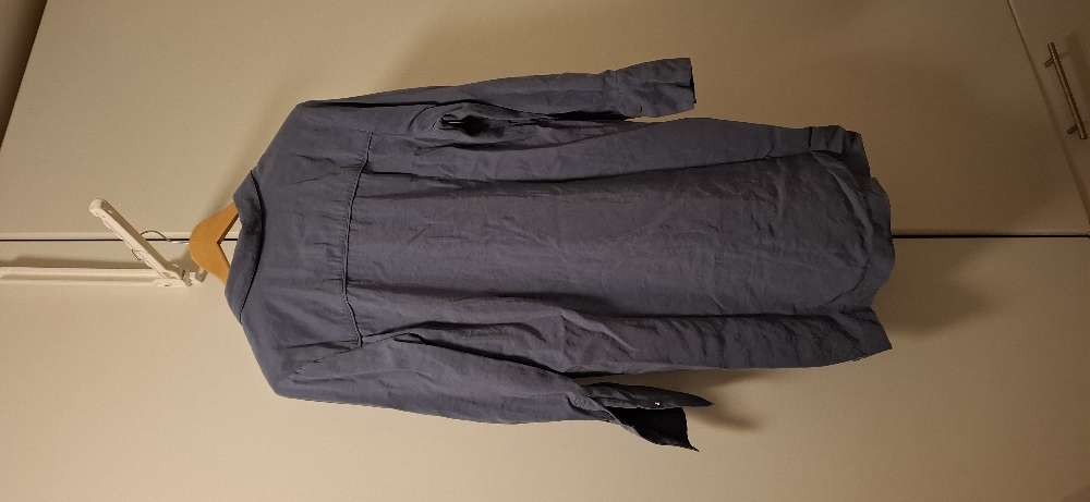 Dranella st. M síð skyrta blá