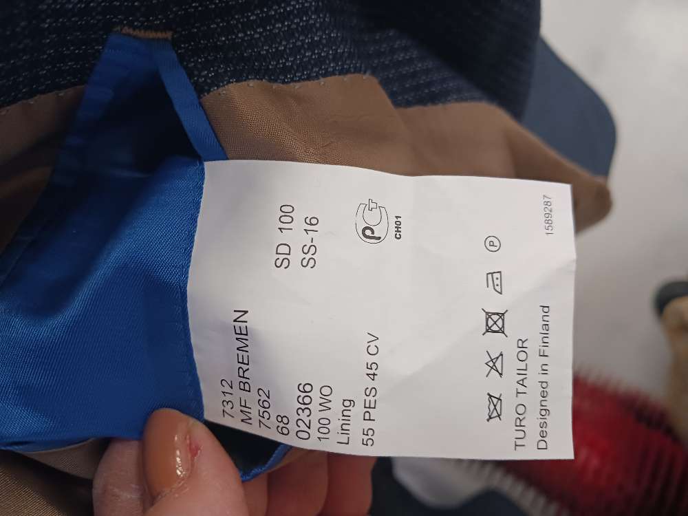 Turo tailor ruudullinen pikkutakki n.L